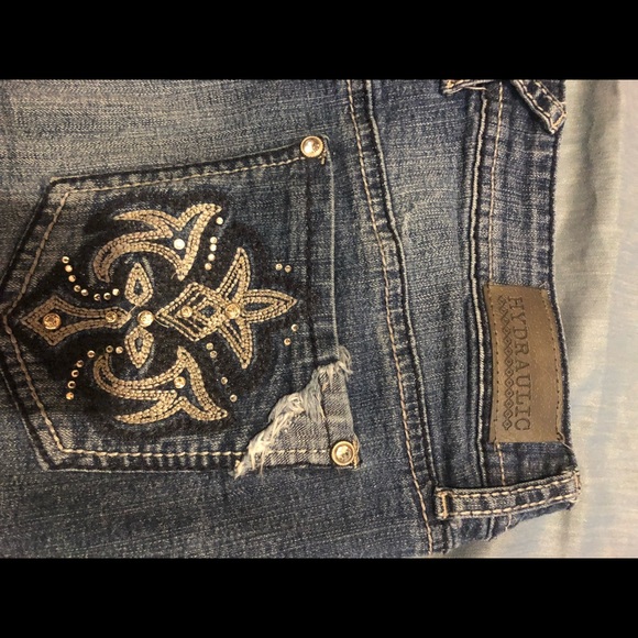 Hydraulic women’s designer shorts size 9/10 great look - Picture 2 of 4